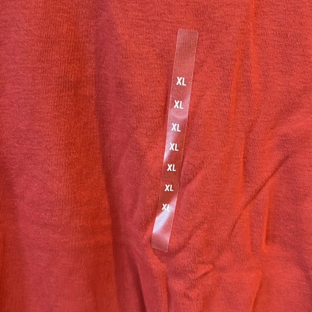 Jones New York Burnt Red/Dusty Rose Turtleneck - Picture 2 of 7